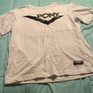 White Pony shirt for boys